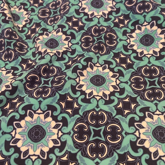 LANDS’ END Size 12 Tankini Top Padded Adjustable Straps Nylon/Spandex - Picture 3 of 9